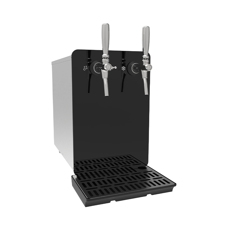 Dispensador de agua fría y con gas para encimera BST30C 2 grifos para uso comercial